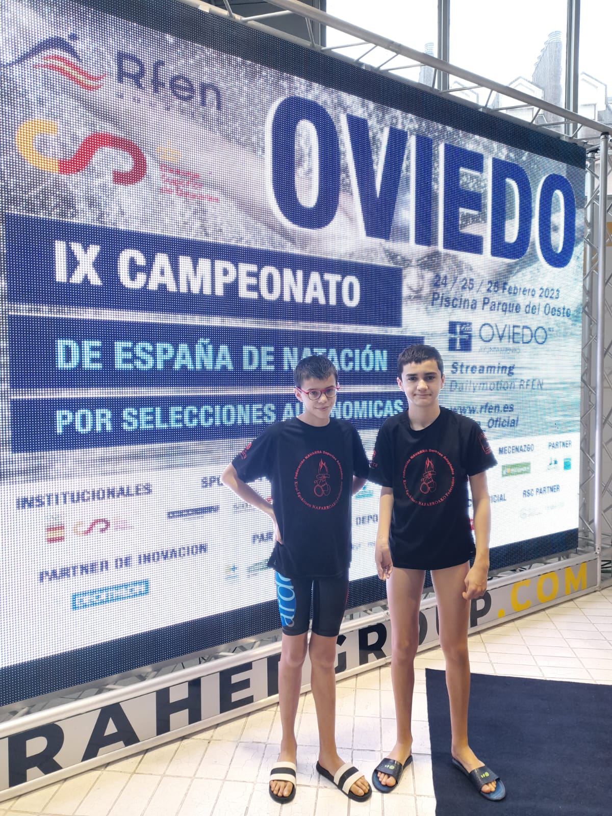 Puesto 8º para los nadadores navarros en el Campeonato de España por Selecciones Autonómicas en Edad Escolar
